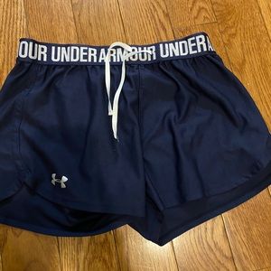 Navy Blue Under Armour Shorts